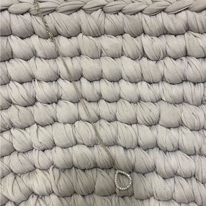 BRAND NEW- NEVER WORN- Silver teardrop necklace (Originally $30)